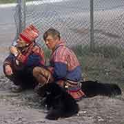 Sami men in Alta