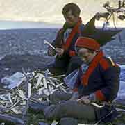 Sami man and his sons