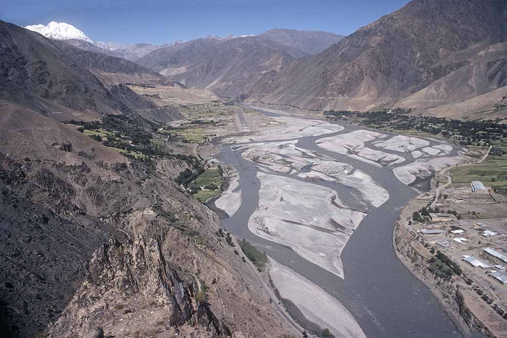 View over Mastuj river