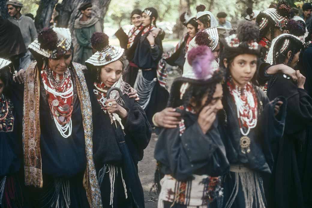 Women and girls dancing