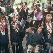 Women and girls dancing