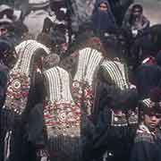 Kalash girl, headgear