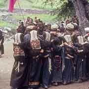 Drumming and dancing