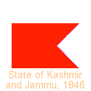 Princely State of Kashmir and Jammu, 1846