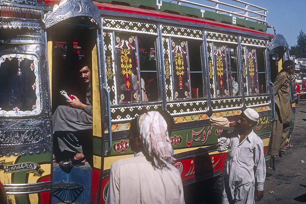 Decorated bus, Mardan