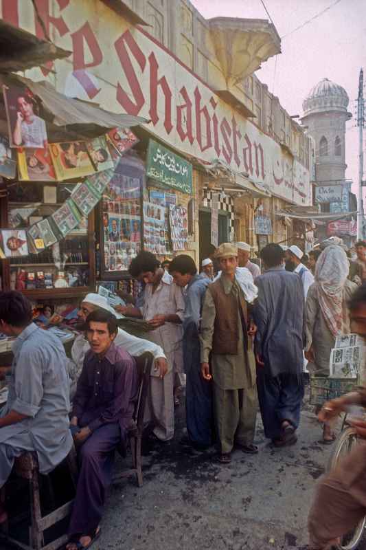 Shop selling magazines