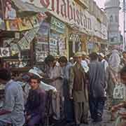 Shop selling magazines