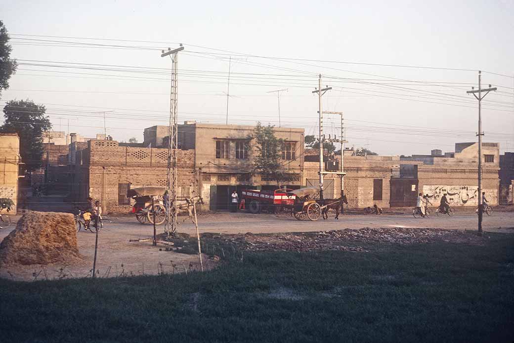 Dusk near Faisalabad