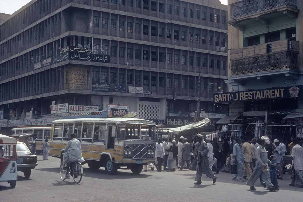 Street corner, Karachi