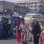 Busy street, Karachi