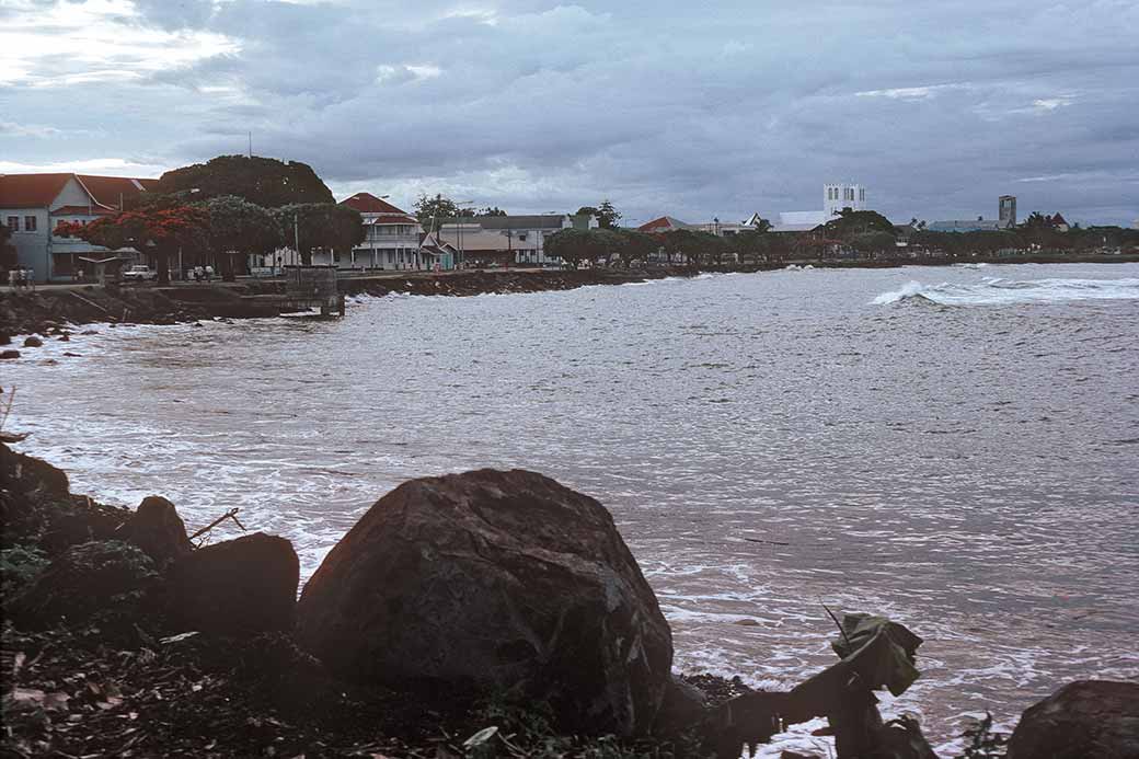 Apia on the bay