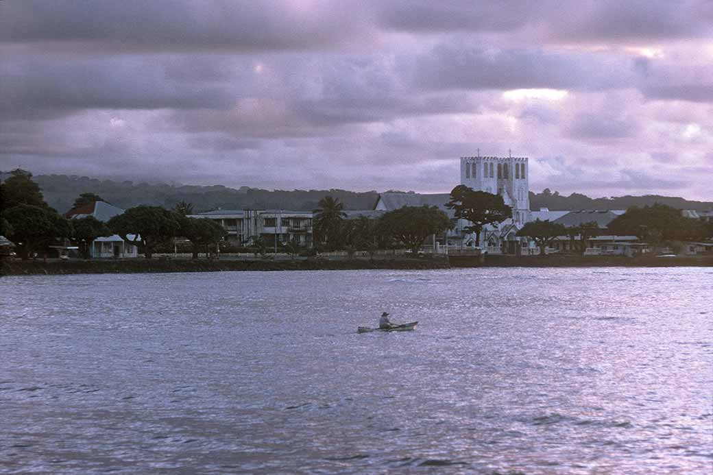 Across Apia Harbour