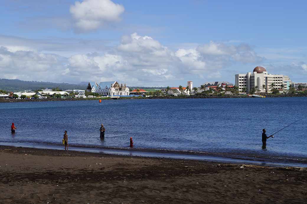 Across Apia Harbour