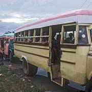 Apia's bus station