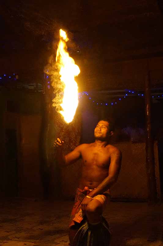 Fire dance, Fiafia