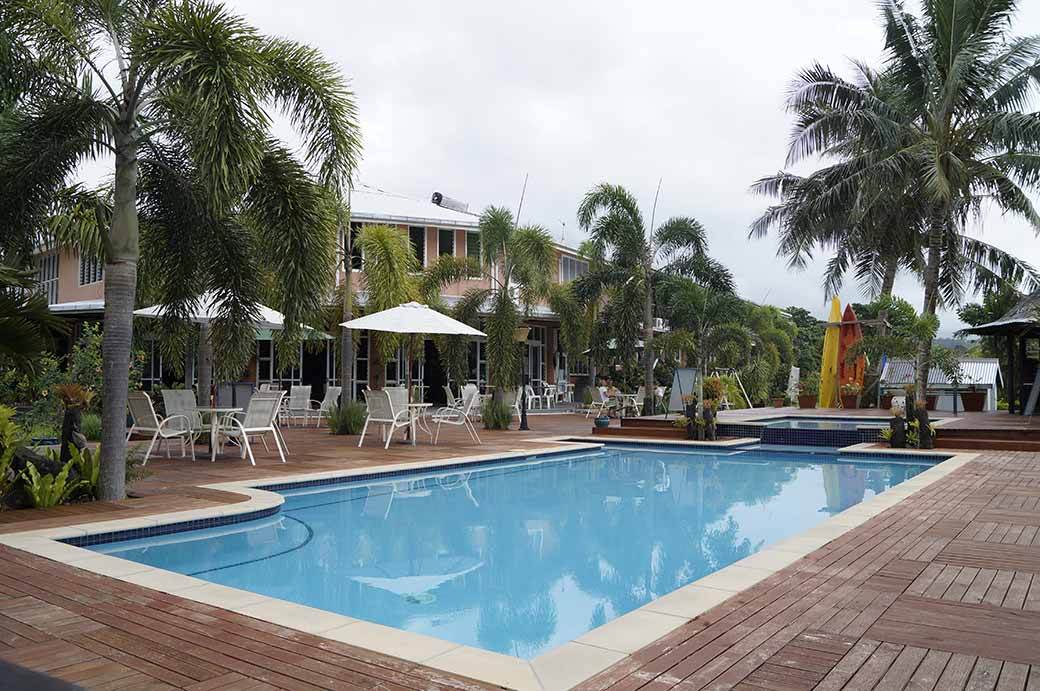 Hotel swimming pool