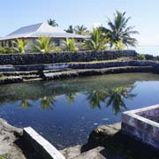 Pond, Pastor's house