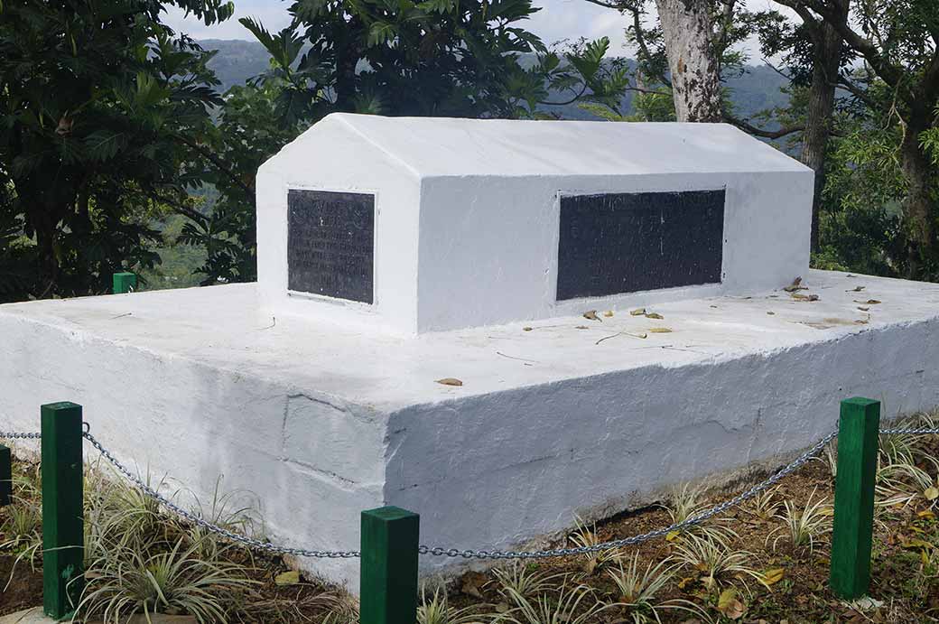 Stevenson's tomb