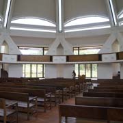 Interior, Baha'i temple