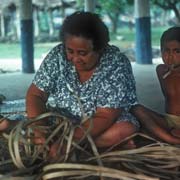 Weaving a mat