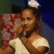 Girl dancing, Fiafia