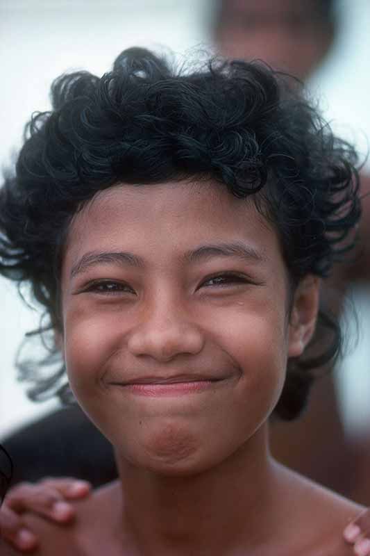 Smiling young girl