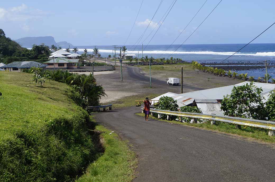 Road from upper Lepa