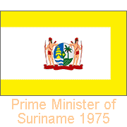 Prime Minister of Suriname, 1975
