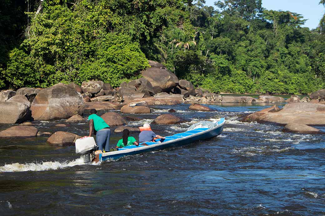 Negotiating the rapids