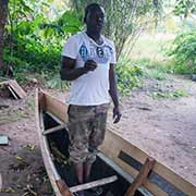 Explaining canoe building