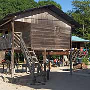 Elevated house, Palumeu