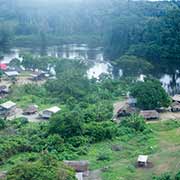 Aerial view of Palumeu