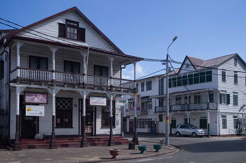 Classical wooden buildings