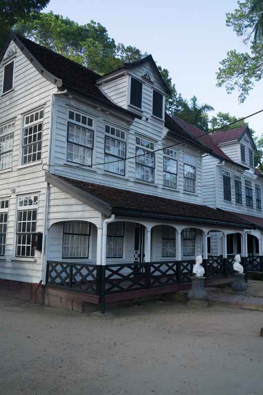 Classical wooden buildings