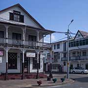 Classical wooden buildings