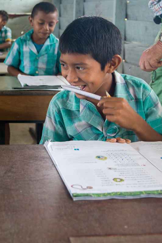 School boy, Palumeu