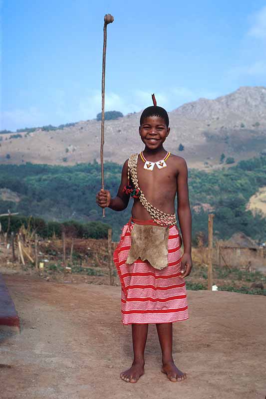 Boy, traditional dress