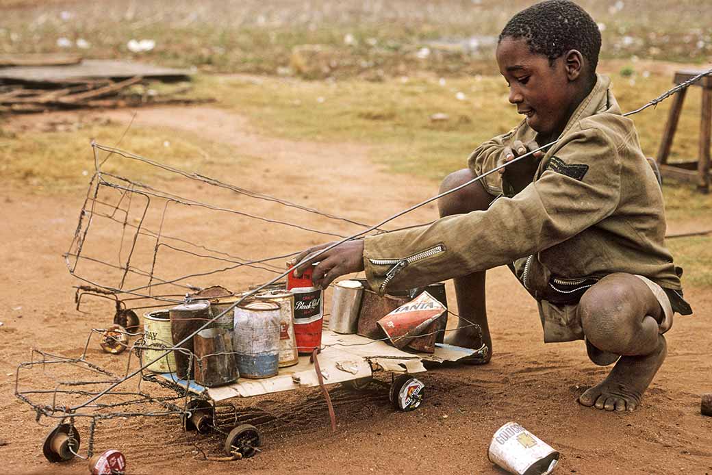 A wire car