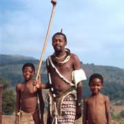 Father and sons