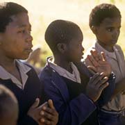 Boys singing