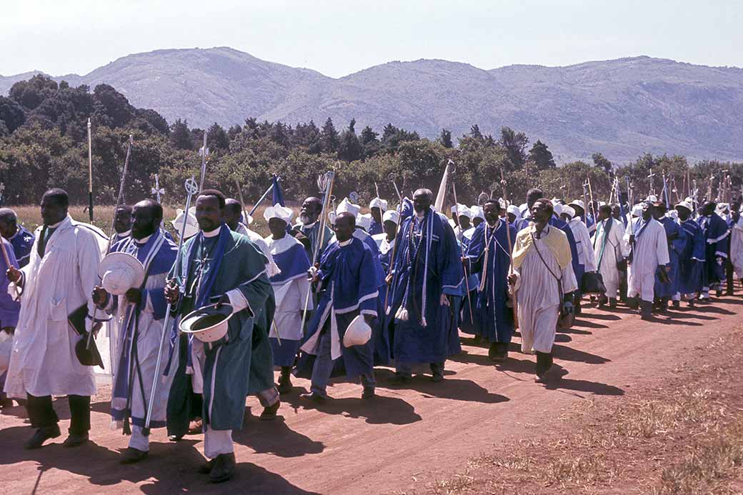 Marching for Easter