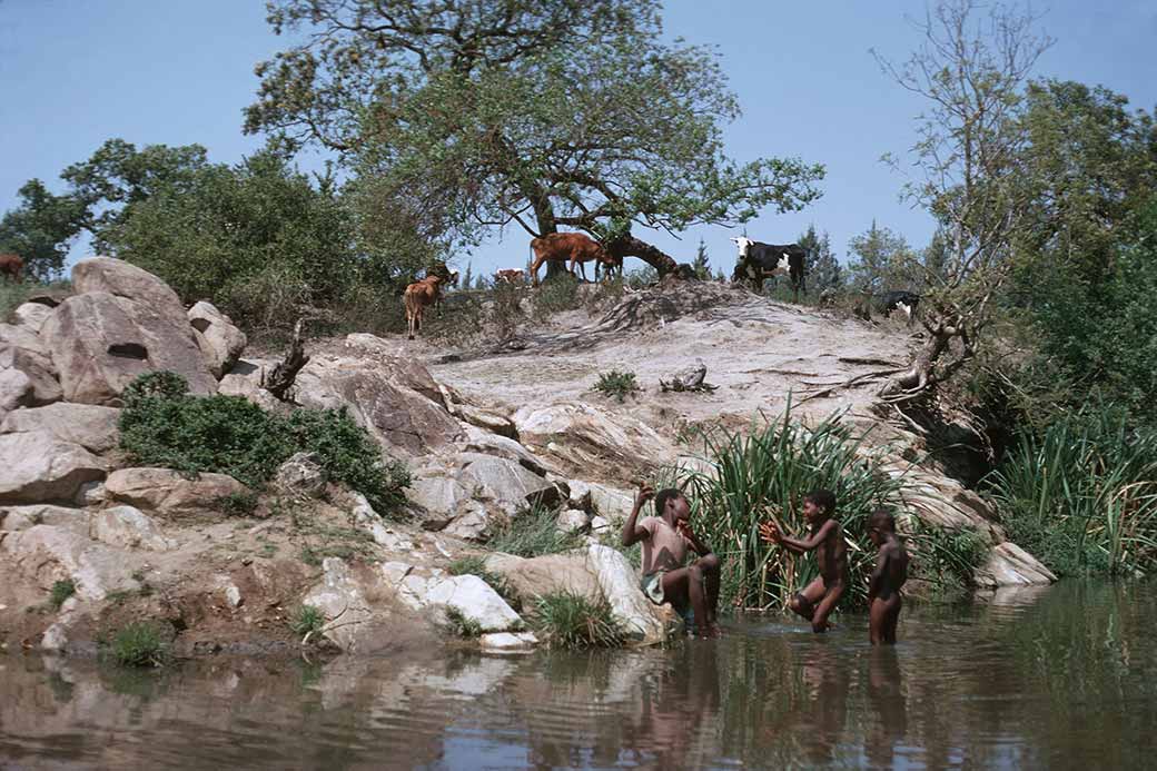 At the Lomati river