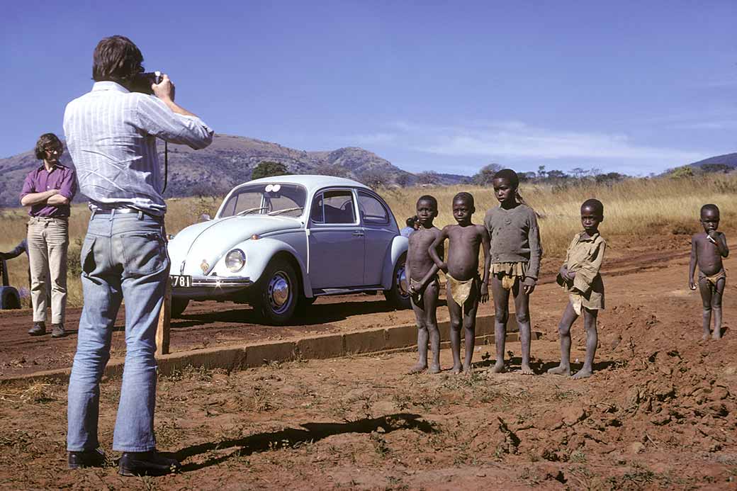 Photographing the kids