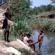 Boys at the river