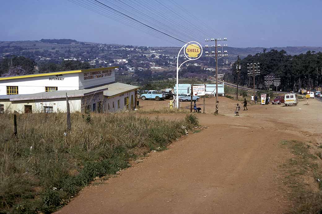 Entering Manzini