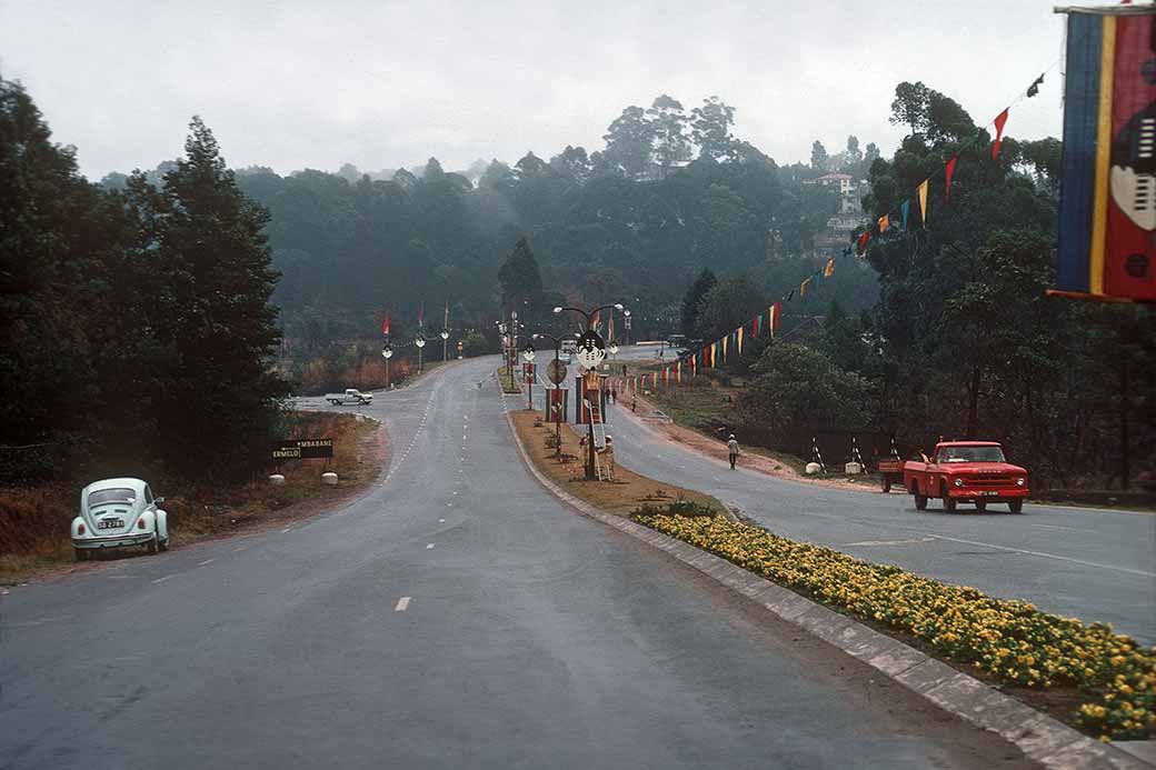 Entering Mbabane