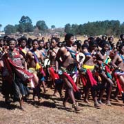 Marching from Lobamba