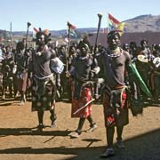 Marching in Lobamba