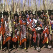 Girls marching