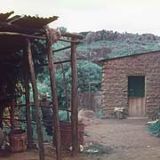 Mud brick house